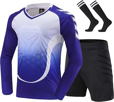 Amazon.com : GEF1573ANTU Kids Soccer Goalie Jersey and
